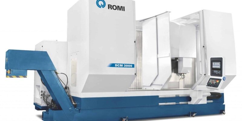 Máquina de Usinagem CNC da Romi.