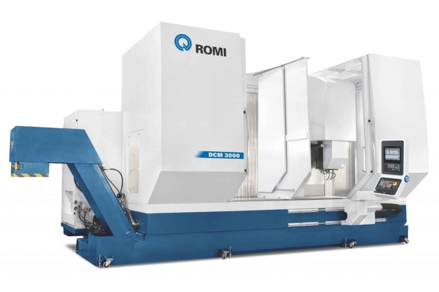 Máquina de Usinagem CNC da Romi.